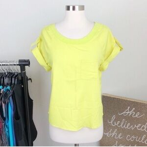 Ali & Kris neon yellow top